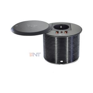 Embedded Design Table or Sofa Power Outlet EU Standard Power Socket With 2 Type