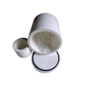 China 500ml Eternal Porcelain Ball Mill Jar Zero Abrasion Nanostructured on sale