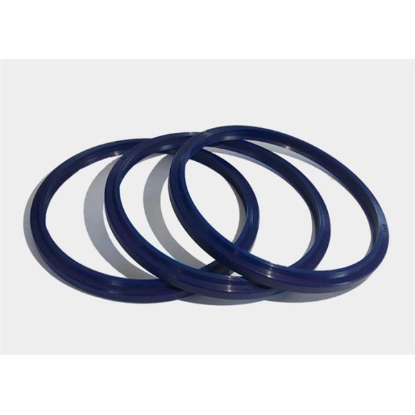 Buy PU DH Dust Seal Ring For Hydraulic Cylinder / LBH Rubber Dust Seal Blue Color at wholesale prices