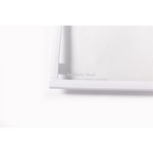 Easy Clean Mark Printed Flat 4mm Fridge Glass Shelves