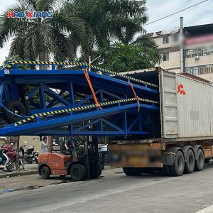 11M Hydraulic Dock Leveler 10T Container Unloading Ramp Mobile Forklift Ramp