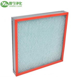 Panel Pre Air Filter High Temperature Resistance With Aluminum Alloy Frame