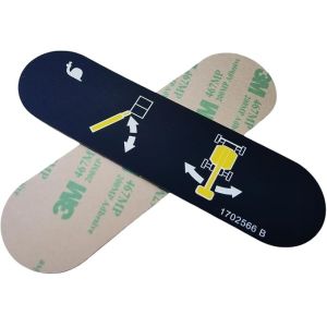 JLG Lift Swing Decal 1702566 for JLG Boom Lift 100SX 1100S 1200SJP 1350SJP