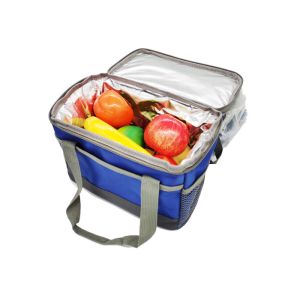 PEVA 15L Cooler Lunch Bags 1640D Oxford Fabric Insulated Picnic Bag