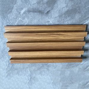 WPC Fiber Grating Exterior WPC Wall Cladding Sanding Surface Treatment