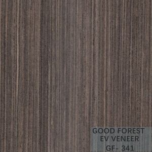 Engineered Veneer Wenge Lati Wood Top A / B Grade Customized