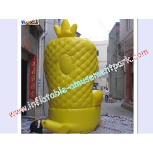 Custom Advertising inflatable , PVC Tarpaulin For King Throne Chair