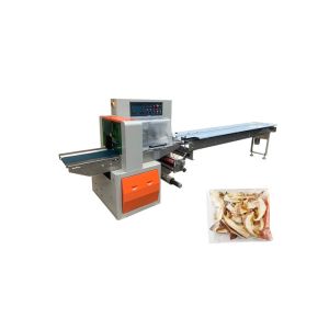 Conveyor Automatic Fruit Flow Packing Machine Salad Vegetable Packaging