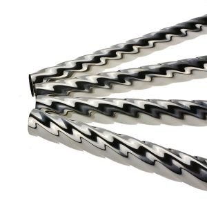 Quality 1100mm Height Spiral Sgs Grade 201 Stainless Steel Step Railing for sale