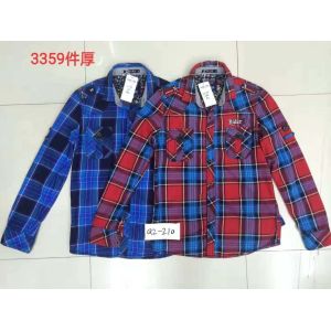 Men's High quality casual plaid shirts