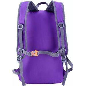 Red BSCI Foldable Hiking Backpack 35L Mountain Equipment Rucksack Waterproof