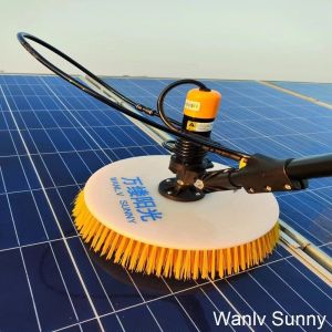 Manul Adjustable Solar Panel Cleaning Brush with Rotating Head 24 Hours Online