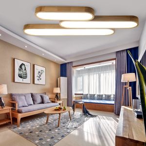 Unusual wooden ceiling lamps Modern Style for indoor home lighting (WH-WA-12)