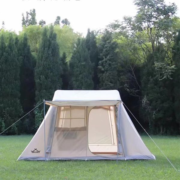 Best Price 8 Persons Large Waterproof Air Pneumatic Tent Outdoor Inflatable Lawn Arabic Camping Tent For Sale