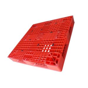 High Density Polyethylene 1000Kg Industrial Plastic Pallets 110x110cm