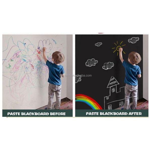 60cm*1.2m Removable Chalkboard Wall Sticker Green Blackboard Vinyl Sticker