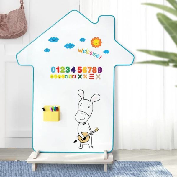 OEM 127x90cm Dry Erase Lapboard Reusable Magnetic Drawing Board For Kids