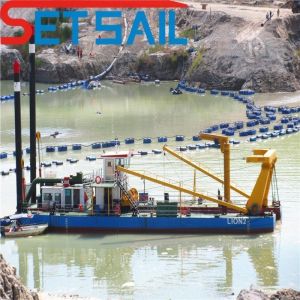 2.2m Depth Full Automatic Cutter Suction Mud Dredger Vessel for River Sand