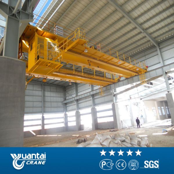 Engineers service QD type 20 ton double girder overhead crane for sale