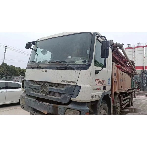 Concrete Pump Truck SA Ny 52m Concrete Boom Pump Heavy Equipment Truck Mounted Pump Construction Equipment
