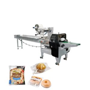 Customized Biscuit Bread HFFS Packaging Machine With 220V 50Hz Power For Food