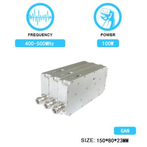 China 100W 400-500MHz Anti Drone System Fpv Module Anti-Drone Module for Fpv Detector With GAN and Isolation Protector on sale China 100W 400-500MHz Anti Drone System Fpv Module Anti-Drone Module for Fpv Detector With GAN and Isolation Protector on sale
