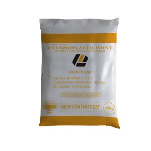 Yellow Traffic Construction Thermoplastic Road Marking Paint