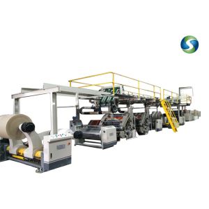 5 Ply Corrugated Box Production Line CE Certification 380v 50hz 1 Year Warranty