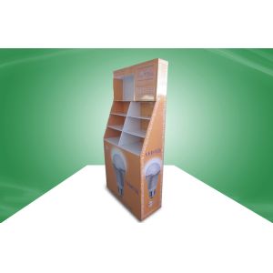 Recycled Heavy - duty POS Cardboard Displays Display Stand For LED Products