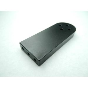 Custom processing black anodized aluminum cover and enclousre 6061 OEM