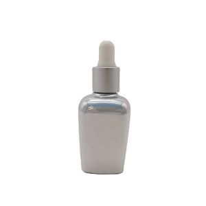 Aromatherapy Silver Glass Dropper Bottles 15ml 20ml