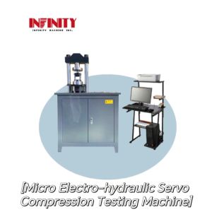 Stroke Protection Micro Electro Hydraulic Servo Compression Testing Machine