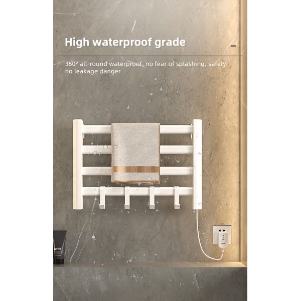 Three-layer Modern Design Steel Bathroom Heated Towel Warmer Rail Electric 1000 400