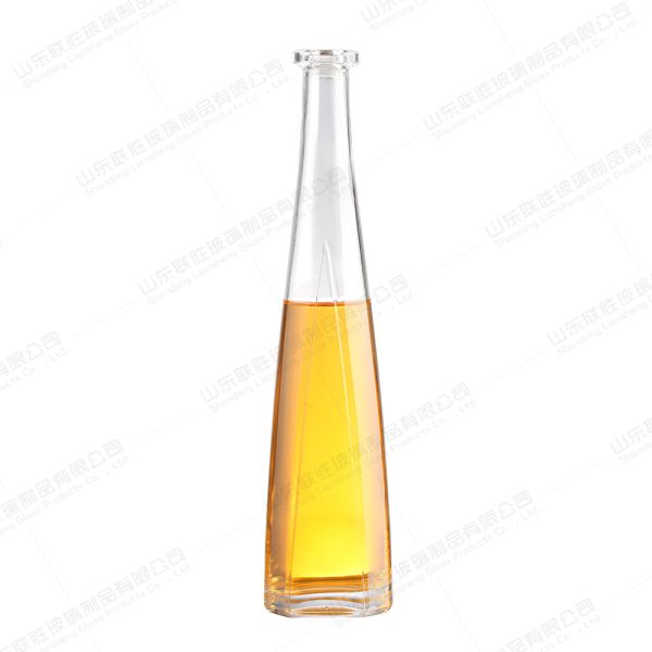 750ml Clear Glass Bottle for Brandy Whisky Wine OEM/ODM Acceptable Body Material Glass