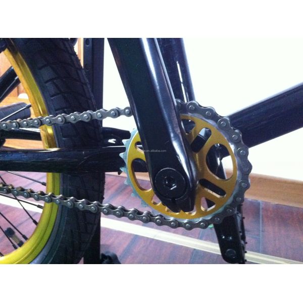 Velo PU Seat 20"x2.25 Kenda Street OEM Gold Color BMX Bike for Single Speed Gears