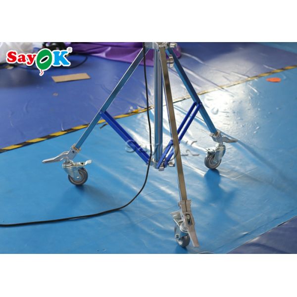 Damp - Proof Inflatable Lighting Decoration / Inflatable Tripod Ball