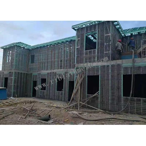 2.13m Length Metal Rib Lath , Galvanized Metal Lath 0.61m Width For Building