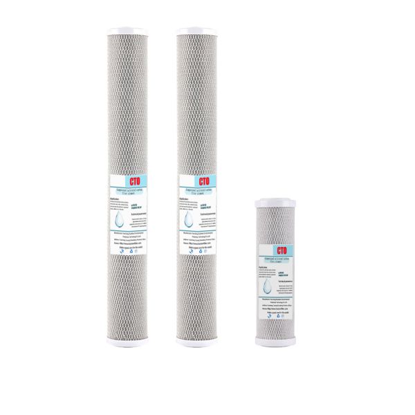 Electric Household Pre-Filtration 10inch 20inch Activated Carbon Block Water