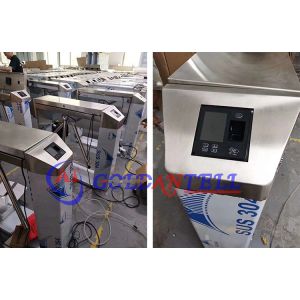 QR Code Card Reader Tripod Turnstile with 0.4s Barrier Open/Close Time and 3