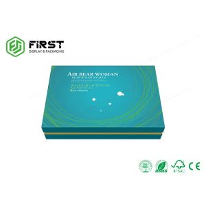 Cosmetic Makeup High End Packaging Boxes Customized CMYK Printing Rigid Gift Box