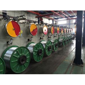 Multi Steel Wire Electrogalvanizing Machine