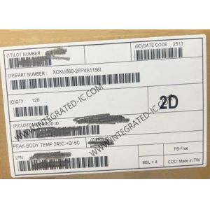 Integrated IC XCKU060-2FFVA1156I Embedded FPGA Chip 1156FCBGA Surface Mount