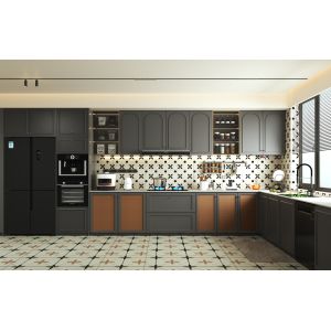 Economical PVC Kitchen Cabinet Nigeria Modern Design Kitchen Cabinet