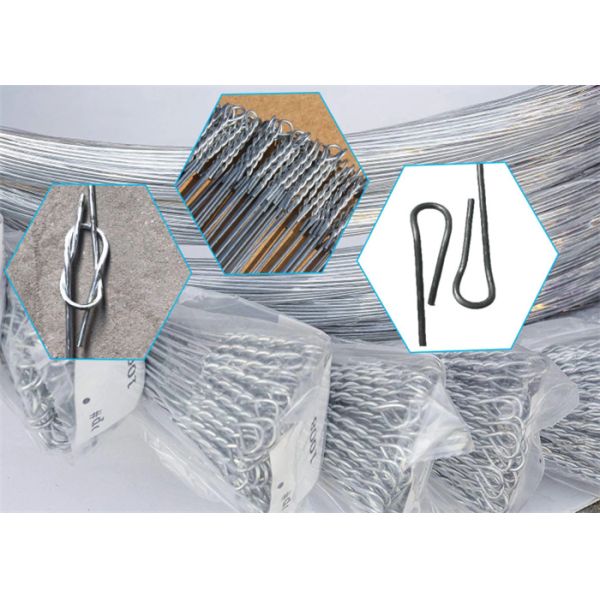 2.8mm wire Diameter 100pcs per bundle Galvanized Bale Ties Wire