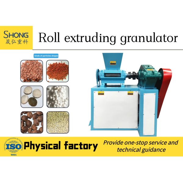Buy 22kw Dry Roller Fertilizer Granulator For Chemical Powder at wholesale prices