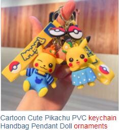 Cartoon Bear Keychain Cute Crystal Keychain Suitable for Car Keys Bag Ornaments