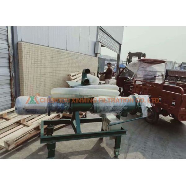 Pig Manure in Breeding Plants Spiral Extruding Type of New Solid-liquid