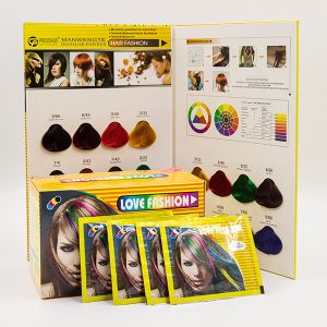 China Permanent Powder Hair Colour With Natural Ingredients For Black And Bleached Hair on sale