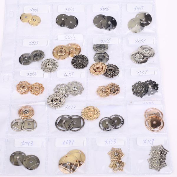 2020 High quality new design fancy metal alloy press sewing snap buttons