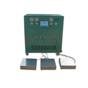 R410a Refrigerant Filling Equipment Air Conditioning Recovery Charging Machine